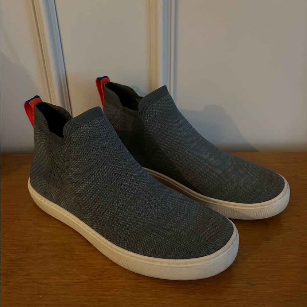 Rothy's Gray Knit Slip-On Sneakers